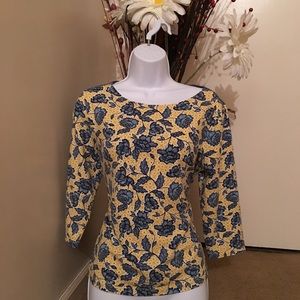 TALBOTS design blouse shorts sleeves